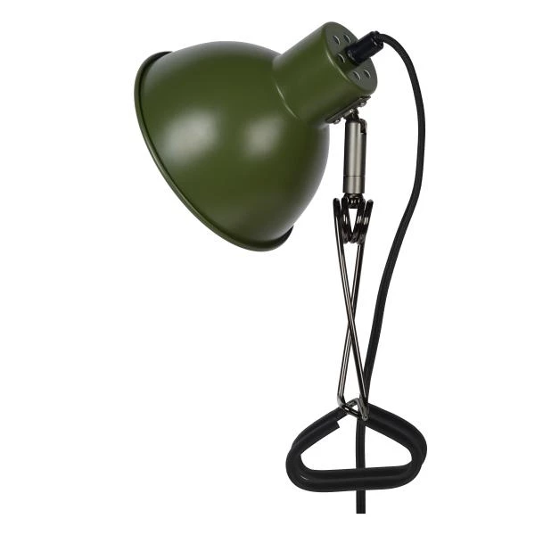 Lucide MOYS - Clamp lamp - 1xE27 - Green - detail 1